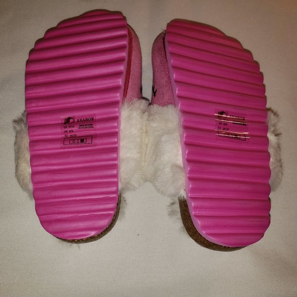 Children’s Unicorn Slippers! New in Bag! Krabor Unisex Kids  Size 9/10 - Picture 7 of 12